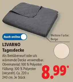 Lidl LIVARNO Tagesdecke Angebot
