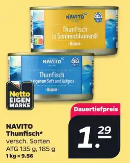 Netto NAVITO Thunfisch Angebot