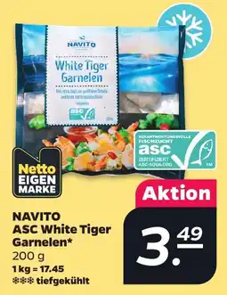 Netto NAVITO ASC White Tiger Garnelen Angebot