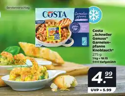 Netto Costa ,,Schneller Genuss" Garnelenpfanne Knoblauch Angebot