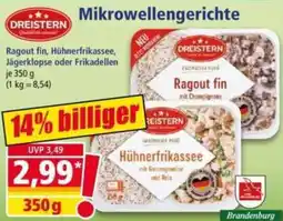 Norma DREISTERN Mikrowellengerichte Angebot