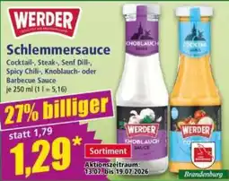 Norma WERDER Schlemmersauce Angebot