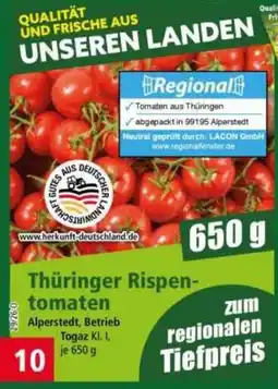 Norma Thüringer Rispentomaten Angebot