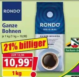 Norma Rondo Ganze Bohnen Angebot