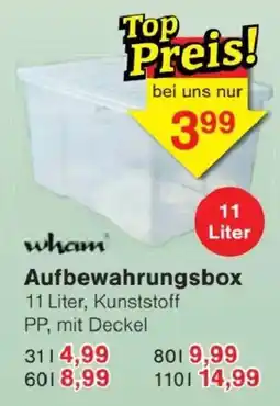 Jawoll wham Aufbewahrungsbox Angebot