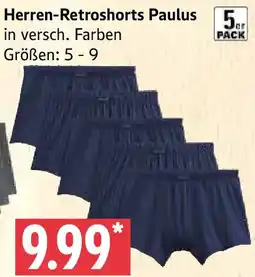 Marktkauf Herren-Retroshorts Paulus Angebot