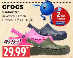 Marktkauf crocs Pantoletten Angebot