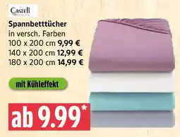 Marktkauf Castell Spannbetttücher Angebot