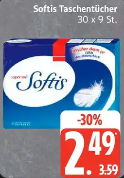 Edeka Softis Taschentücher Angebot