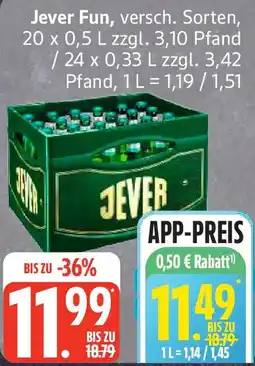 Edeka Jever Fun Angebot