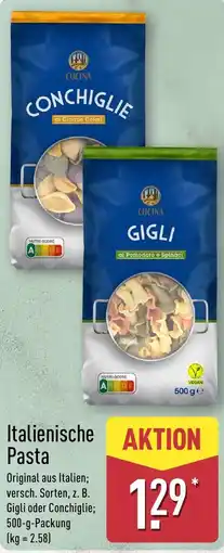 Aldi Nord Italienische Pasta Angebot