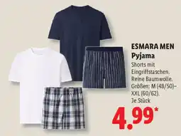 Lidl ESMARA MEN Pyjama Angebot