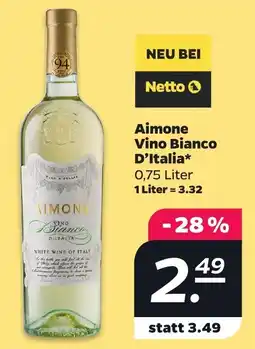Netto Aimone Vino Bianco D'Italia Angebot
