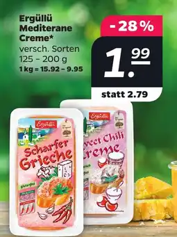 Netto Ergüllü Mediterrane Creme Angebot