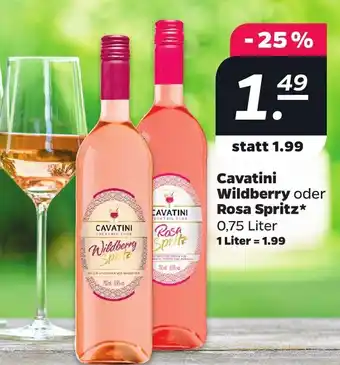 Netto Cavatini Wildberry oder Rosa Spritz Angebot
