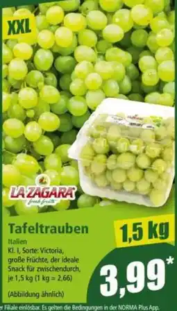 Norma LA ZAGARA Tafeltrauben Angebot