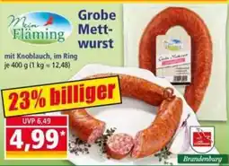 Norma Mein Fläming Grobe Mettwurst Angebot
