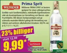 Norma Wilthener Prima Sprit Angebot