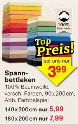 Jawoll Spannbettkleid 100% Baumwolle Angebot