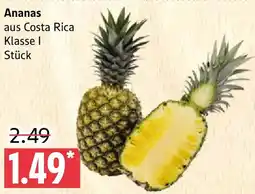 Marktkauf Ananas aus Costa Rica Angebot
