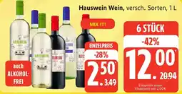 Edeka Hauswein Wein Angebot