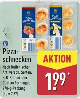Aldi Nord Pizza-Schnecken Angebot