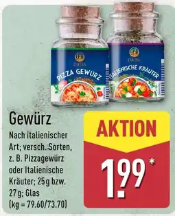 Aldi Nord CUCINA Gewürz Angebot