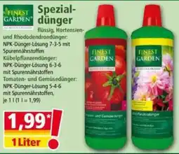 Norma FINEST GARDEN Spezialdünger Angebot