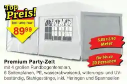 Jawoll Premium Party-Zelt Angebot