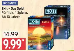 Marktkauf KOSMOS exit - das spiel Angebot