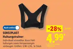 Lidl SENSIPLAST Haltungstrainer Angebot