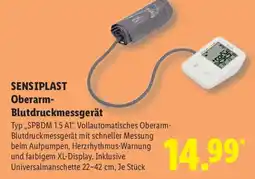 Lidl SENSIPLAST Oberarm-Blutdruckmessgerät Angebot