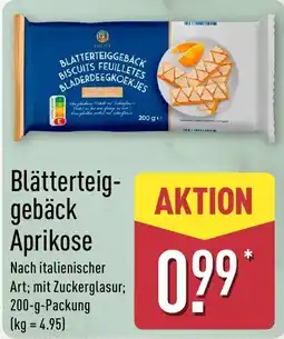 Aldi Nord Blätterteiggebäck Aprikose Angebot