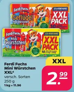 Netto Ferdi Fuchs Mini Würstchen XXL Angebot
