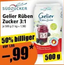 Norma SÜDZUCKER Gelier Rüben Zucker 3:1 Angebot