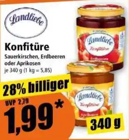 Norma Landliebe Konfitüre Angebot