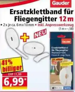 Norma Gauler Ersatzklettband für Fliegengitter Angebot