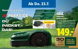Lidl PARKSIDE Mähroboter 20 V Angebot