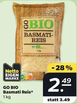 Netto GO BIO Basmati Reis Angebot