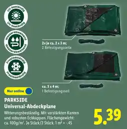Lidl PARKSIDE Universal-Abdeckplane Angebot