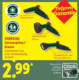 Lidl PARKSIDE Gartenspritze/-brause Angebot