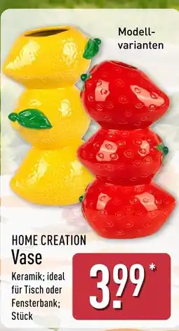 Aldi Nord HOME CREATION Vase Angebot