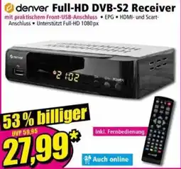 Norma denver Full-HD DVB-S2 Receiver Angebot