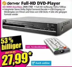 Norma denver Full-HD DVD-Player Angebot