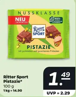Netto Ritter Sport Pistazie Angebot