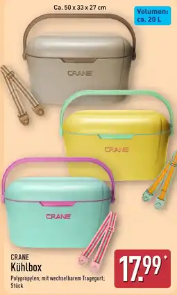 Aldi Nord CRANE Kühlbox Angebot