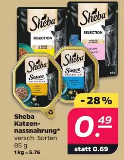 Netto Sheba Katzennassnahrung Angebot