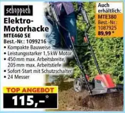 Norma Schappach Elektro-Motorhacke MTE460 SE Angebot