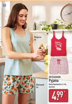 Aldi Nord UP2FASHION Pyjama Angebot