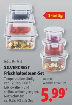 Lidl SILVERCREST Frischhaltedosen-Set Angebot